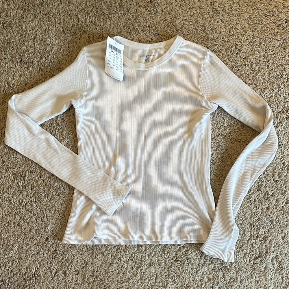 Brandy Melville fitted thermal shirt